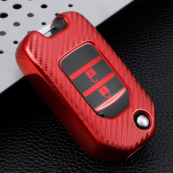 For Honda 2 button  TPU protective key case,transparent button , please choose the color