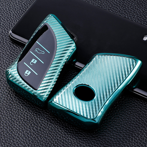 For Lexus 3 button TPU protective key case rondomly shipping ,transparent button or Black button in the front shell ,  please choose the color
