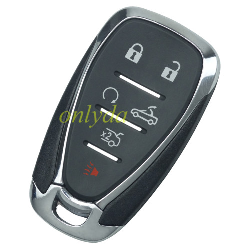 For Chevrolet 5+1  button remote key blank without badge