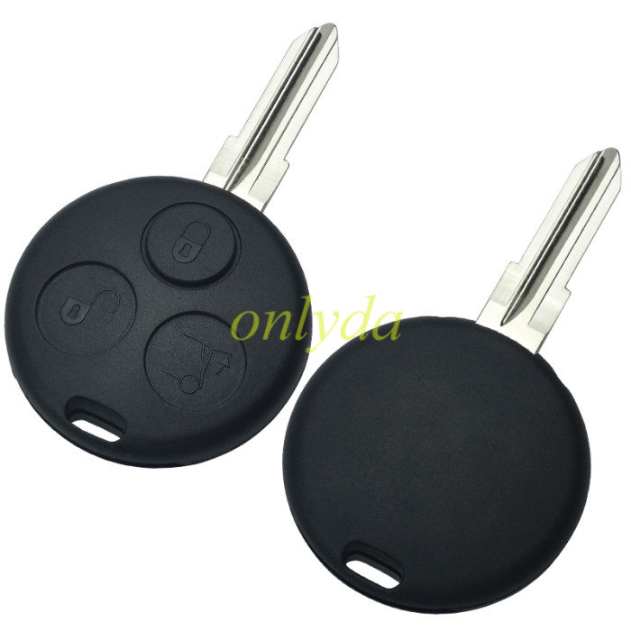 For  Benz 3 button remote key blank with two hole