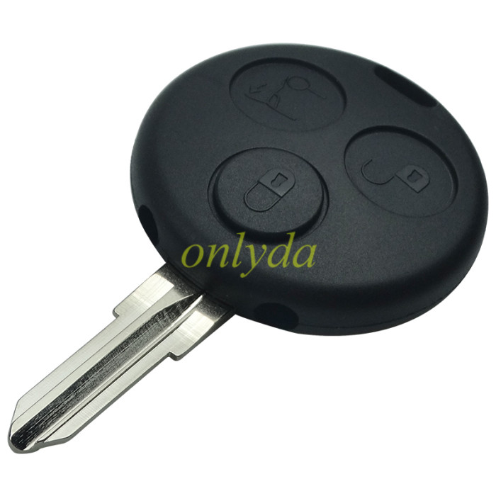 For  Benz 3 button remote key blank with two hole