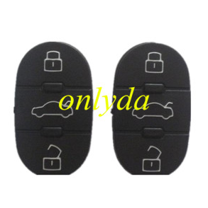 For Audi 3 button remtoe key pad