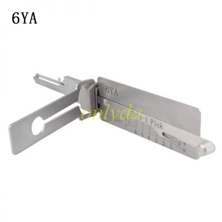 6YA Locksmith Tool 2-in-1 Pick for Yale Lock