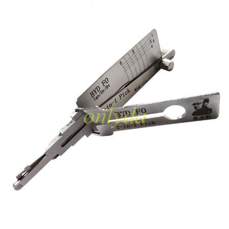 BYDF0  lishi 2 in 1 decode and lockpick For BYD F0