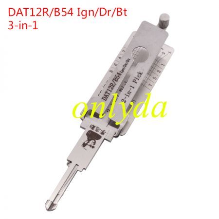 DAT12R 3 in 1 lockpick and decoder genuine