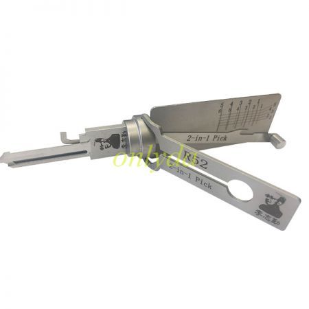 R52  lishi 2 in 1 decode and lockpick for Residential Lock