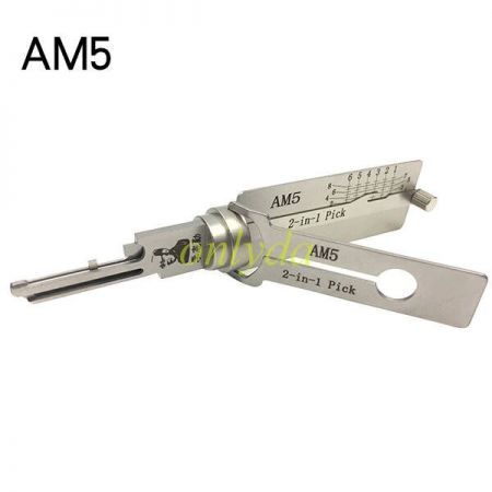 AM5 Locksmith Tool 2-in-1 Pick for American Padlock   Residential Lock