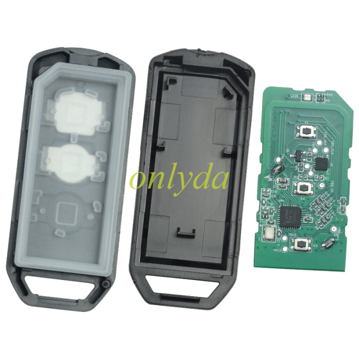 For KYDZ Brand Honda motor 2 button  smart remote for   K77   SH VN  FSK 433MHZ47 chip