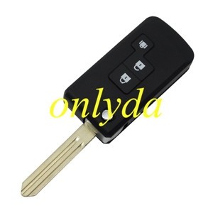 For Nissan modified key blank for 2+1 button remote key