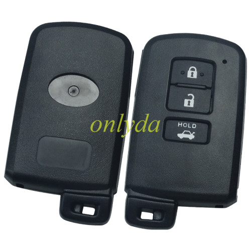 For  Toyota 3 button remote key shell ,the button is square