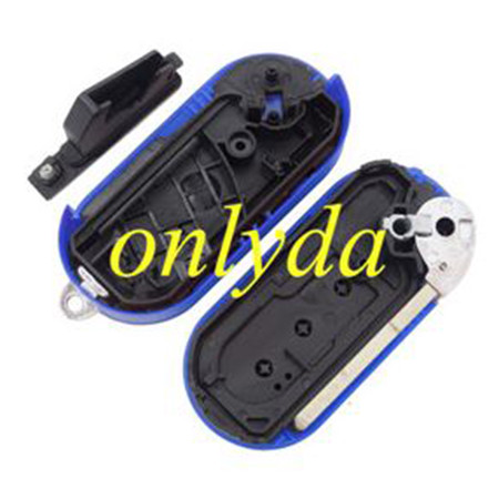 For  Fiat 3 button remote key blank blue color (if you don't know how to fit and unfit, please don’t' buy)