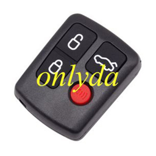 For Ford 3+1 button remote key blank