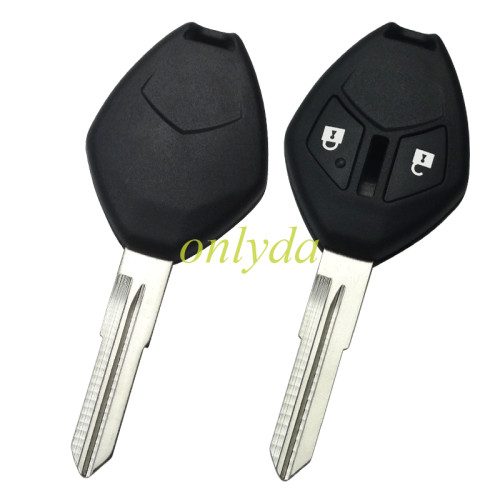 For Mitsubishi remote key shell with 2 button with right blade
