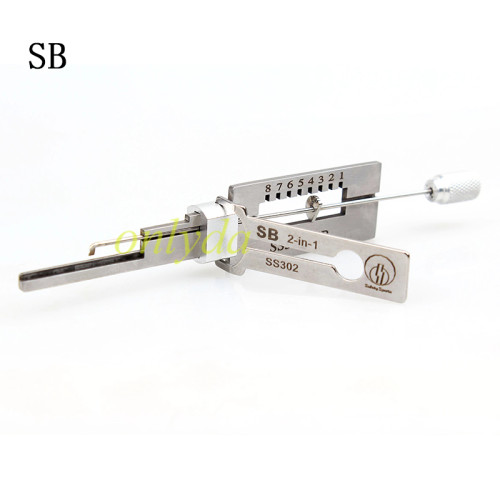 SB 2 in 1 decode and lockpick tools for Civil lock