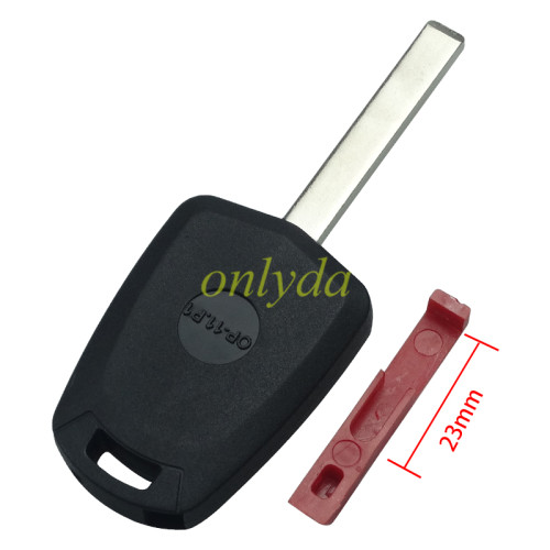 For Opel transponder key shell,can put TPX long chip