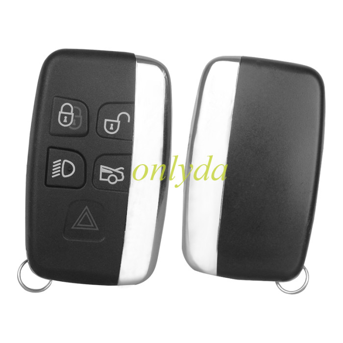 For Jaguar 5 button remote key blank with badage