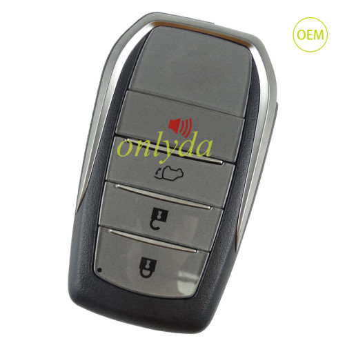 For Toyota tuner OEM 3+1 button remote key with 434mhz with Toyota H chip