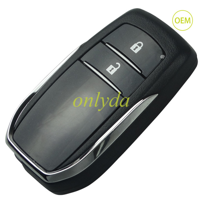 For Toyota Hilux OEM 2 button remote key with  Toyota H chip 315mhz FCCID:61A965-0182  chip No.RF430F, small chiph7900N Crystal is 13.080