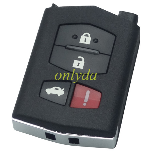 For mazda 3+1 button  remote key shell part