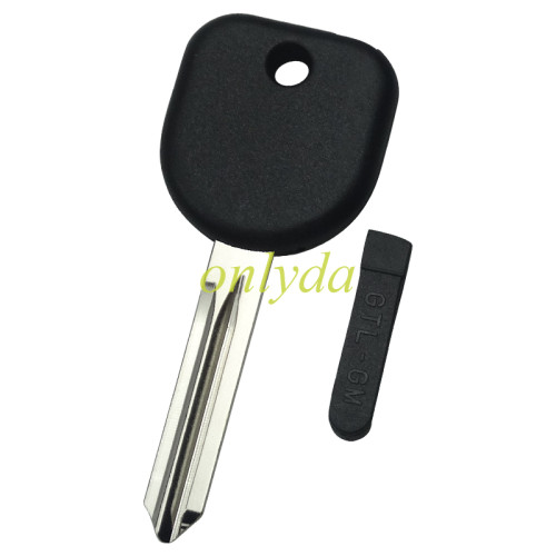 For GM transponder key shell with right blade,(can put TPX long chip）
