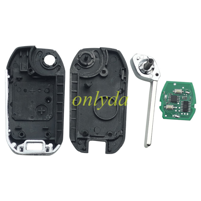 For BMW MINI 2 button remote key with PCF7930AS chip  434MHZ