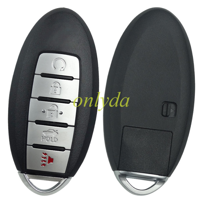 For Nissan 5 button  remote key blank for new model