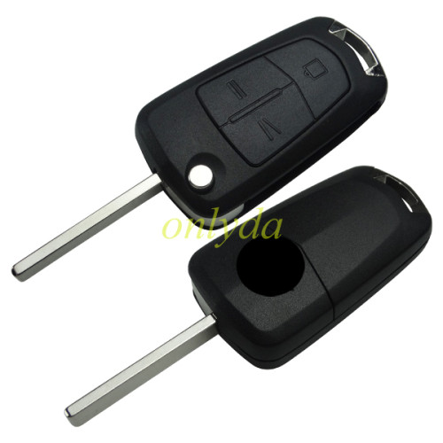 For Opel Astra H series key blank 3 button with round LO/ original LO