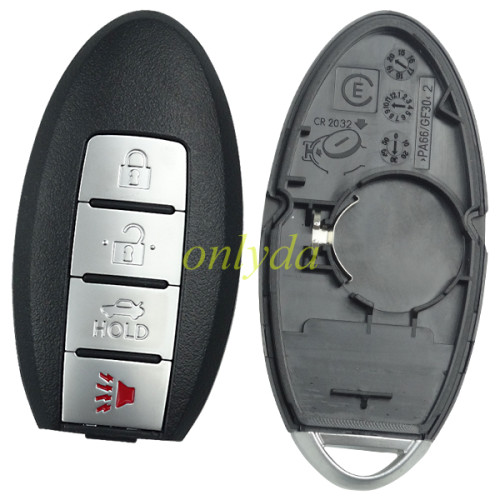 For Nissan 4 button flip remote key blank for old modol before 2004