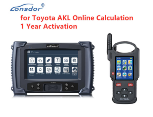 Lonsdor Toyota AKL Online Calculation 1 Year Activation for K518 & KH100 all key lost function