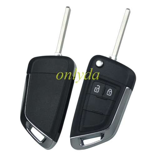 For Chevrolet modified 2 button remote key blank