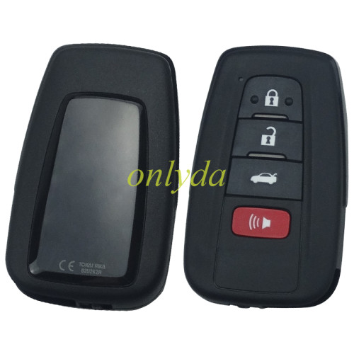 C3 Smart for Toyota COROLLA  3+1 button remote key with 434mhz with FSK with AES 4A chip