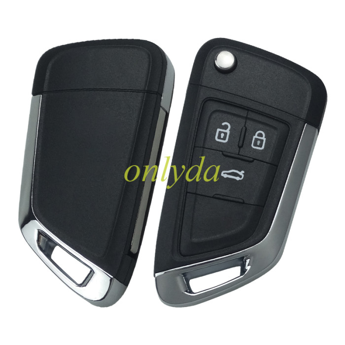 For Chevrolet modified 3 button remote key blank