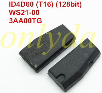 aftermartket ID4D60 (T16) Carbon Transponder (128bit) WS21-00 3AA00TG