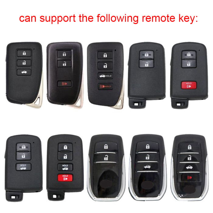 For Lonsdor 8A Universal smart key,Multiple board number.Frequencies/Models, Free and Easy generation by K518/KH100 series ,Support many new car model