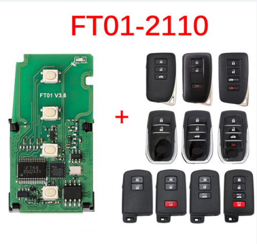 FT01-2110A model, Lonsdor Smart Remote Key for Toyota  Highlander 2013-2021 Crown 2015-2019 Lexus nx2015-etc, 315Mhz