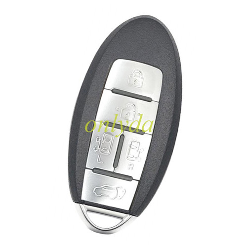 For Nissan 5 button  remote key blank