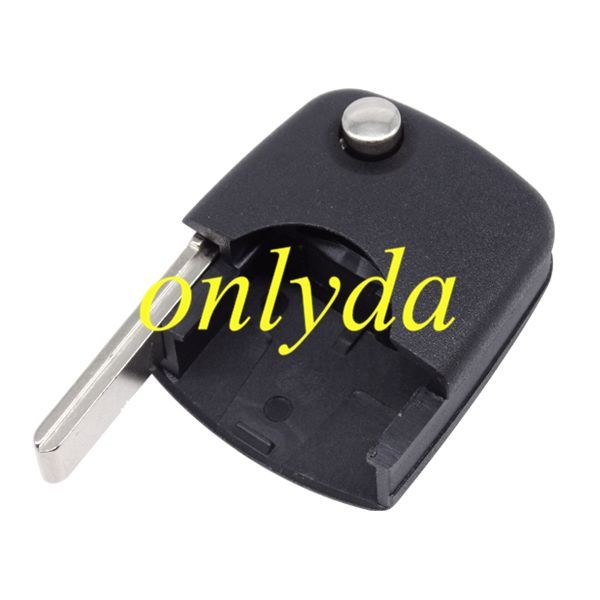 For Audi remote key head blank (the connect position is round)