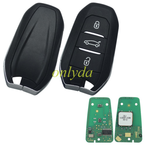 For Citroen  smart remote key with 434MHZ with 46 chip 7945A