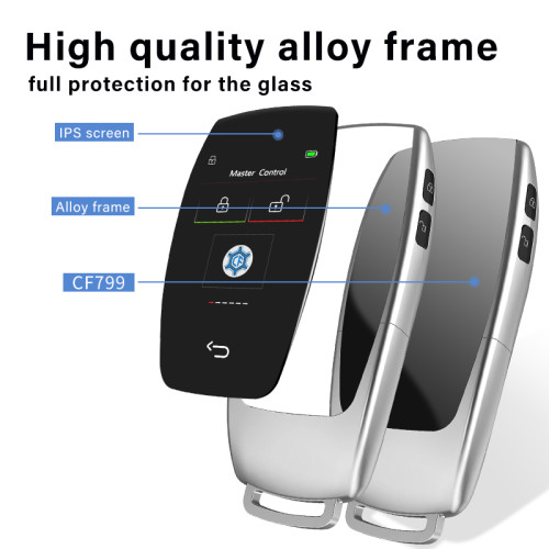CF799 Universal Smart Car Key LCD Screen Upgrade Version Modified For all model support english korean