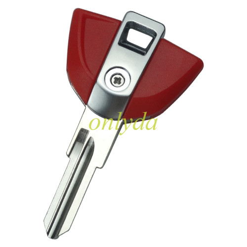 For BMW Motorcycle key case with right blade (Red)-02