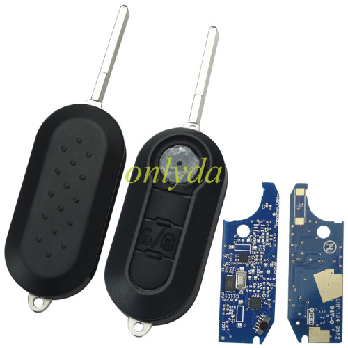 For Fiat 2 buttonre remote key with 434mhz
