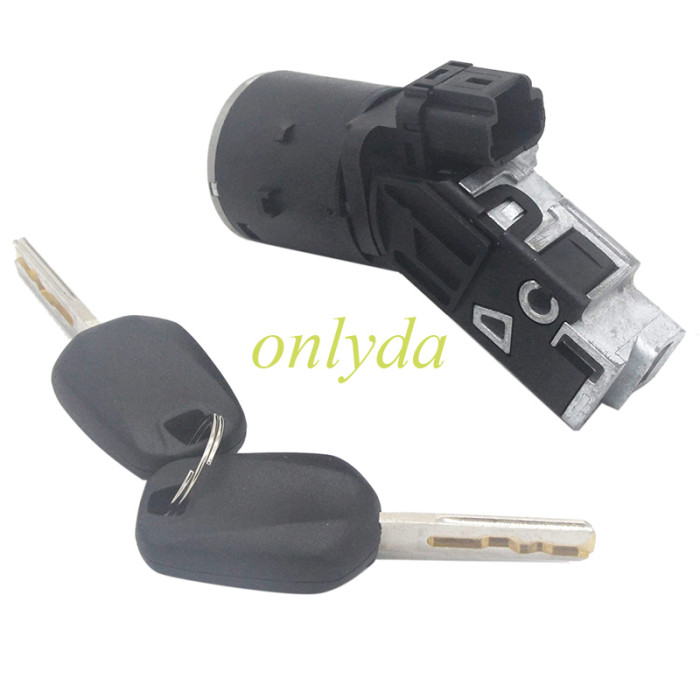 For Peugeot 208 2008 308 3008 ignition lock 3 pin, OE: 9663123380/ 1608682880/ 9673257480