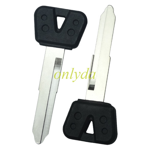 For Yamaha motorcycle key blank with left blade,with unremovable printed badge