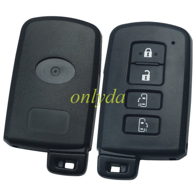 For Toyota 4 button remote key shell ,the button is square