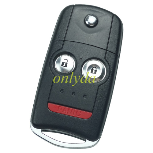OEM Acura 2+1 Button remote key with 313.8mhz with 46 chip