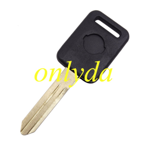 For Nissan transponder key the head is rectangle