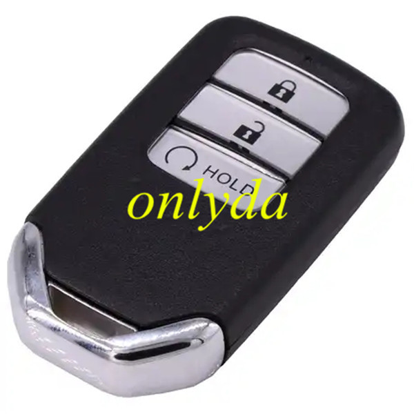 Honda 3 button remote key shell with blade