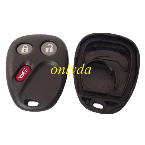 For Buick 2+1 Button key blank with battery part