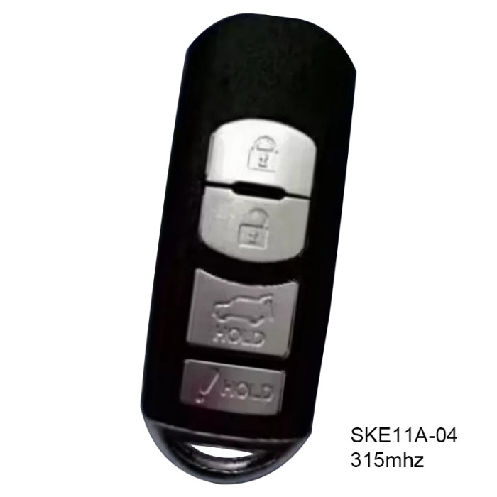 For kydz brand Mazda 4 button keyless remote key with 315mhz with 4D63 chip SKE11A-04