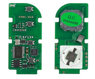 For Lexus  4 Button keyless 312-314mhz/315mhz/433-434mhz Switchable 8A Chip For Lexus ES300h ES350 Smart Key FT08-PH0440B